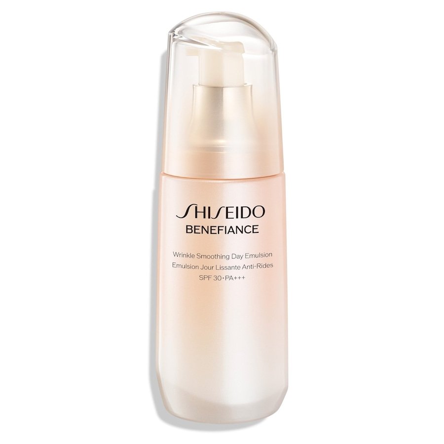 Shiseido Benefiance EMULSJA WYGŁADZAJĄCA ZMARSZCZKI NA DZIEŃ Z SPF30 Kremy do twarzy 75 ml Damski