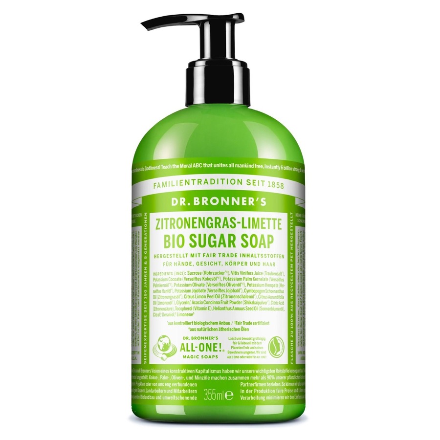 Dr. Bronner's Trawa cytrynowa Żele pod prysznic 355 ml