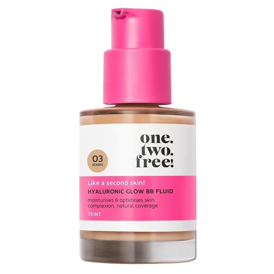 one.two.free! Krok 3. Pielęgnacja Hyaluronic Glow BB Fluid Kremy BB i CC 30 ml 03 - WARM