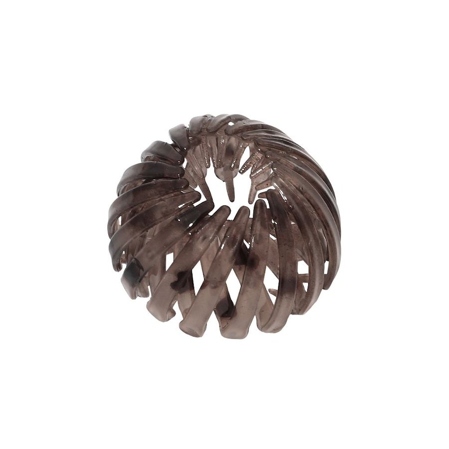 SOHO Pesca spirala do włosów - Czarna Gumki do włosów 1 ct Brązowy Damski