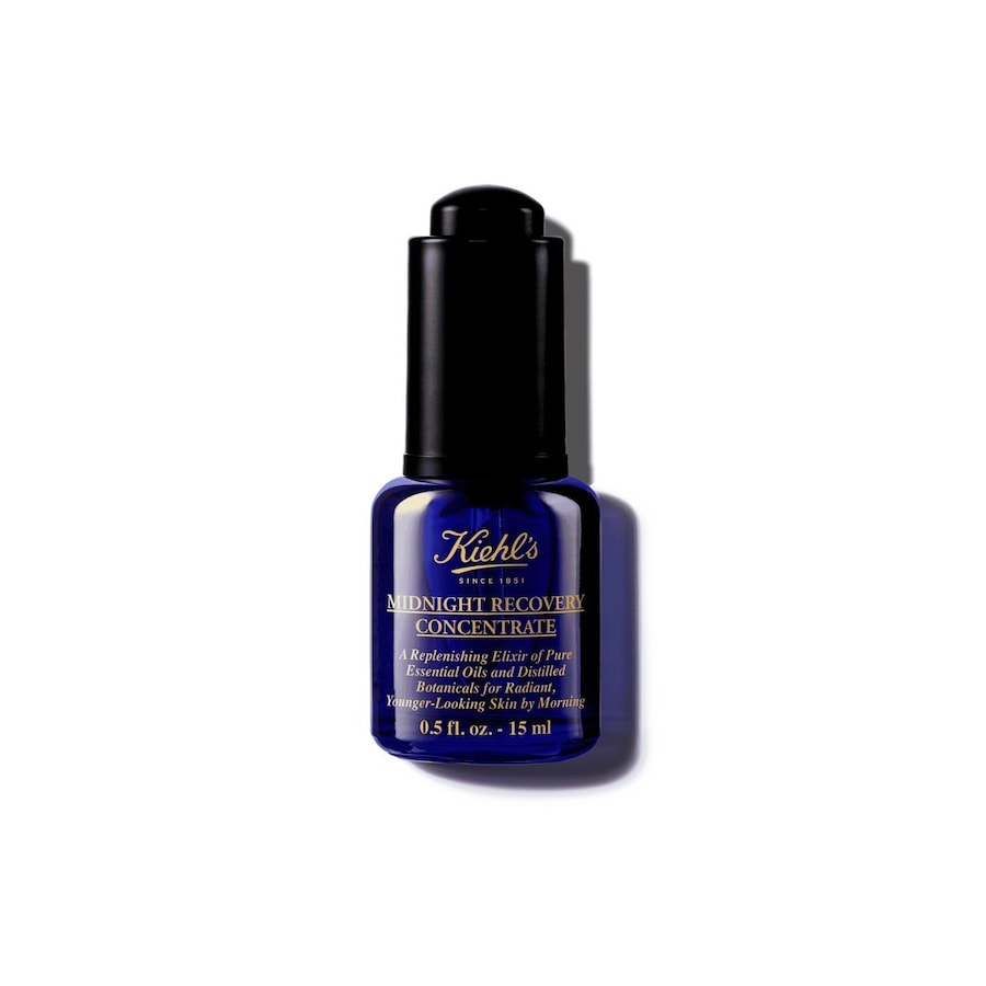 Kiehl`s Midnight Recovery Concentrate Pielęgnacyjny koncentrat do twarzy na noc Serum przeciwzmarszczkowe 15 ml