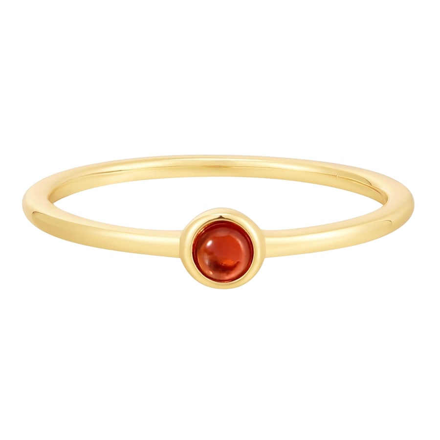 Glanzstücke München Pierścionek z Srebro wysokiej próby w Żółte złoto Pierścionki 1 ct Damski