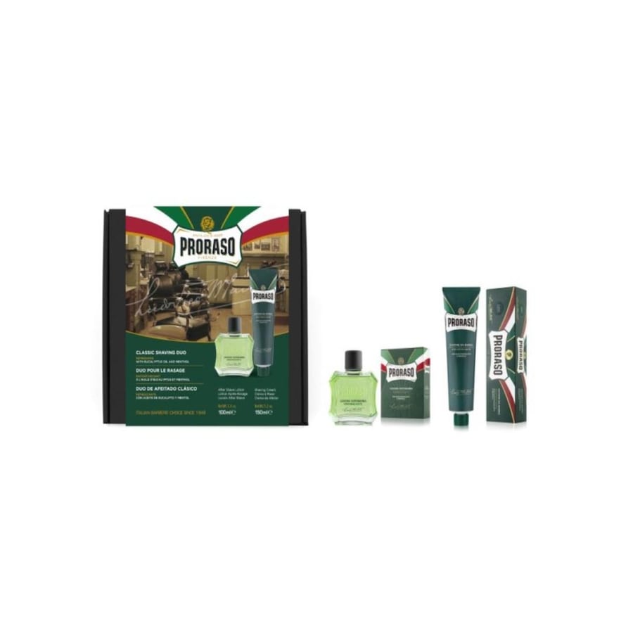 PRORASO Duo pack Tuba+Lotion Refreshing Zestawy do golenia 1 ct Męskie