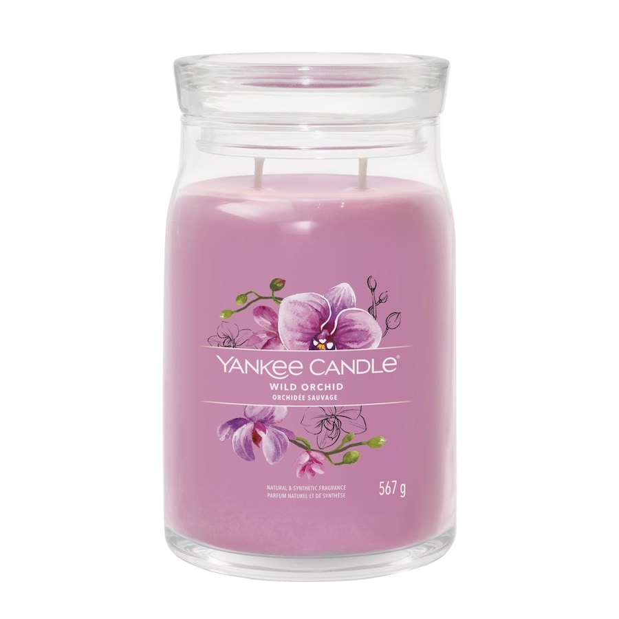 YANKEE CANDLE Tumbler z 1 knotem WILD ORCHID Świeczki 567 g