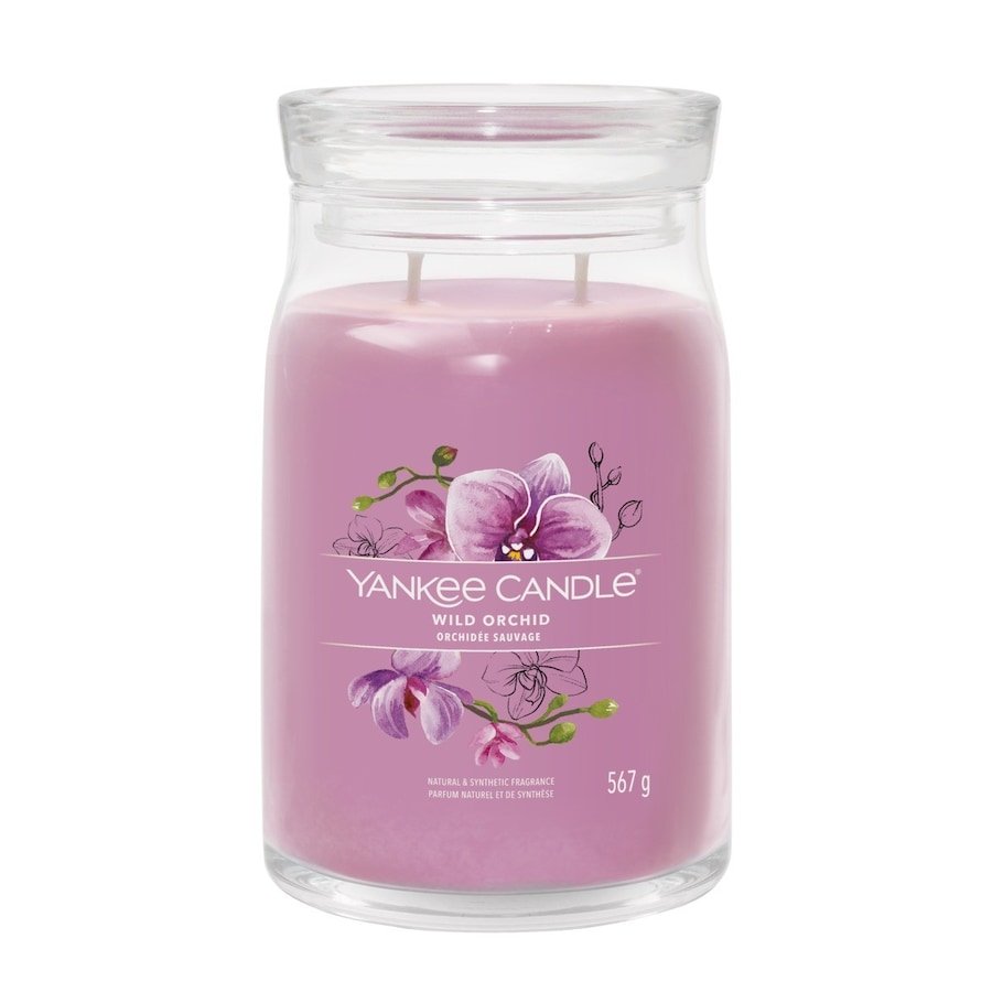 YANKEE CANDLE Tumbler z 1 knotem WILD ORCHID Świeczki 567 g