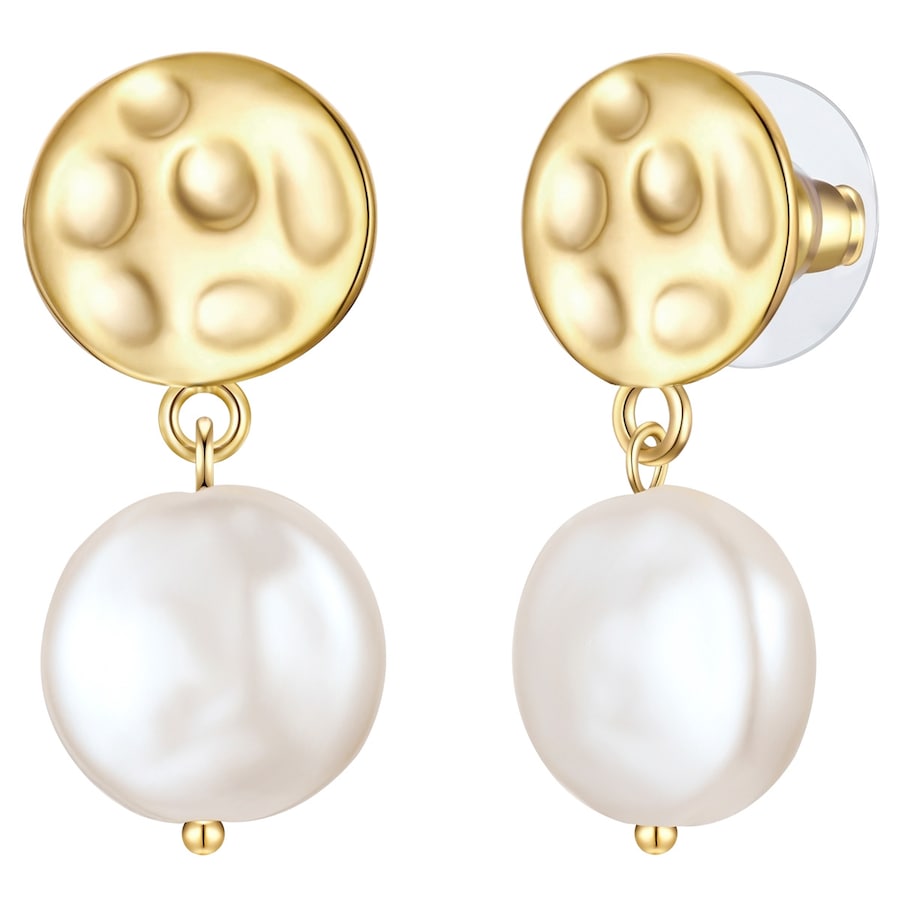 Yokoamii Kolczyki z Stop metali w Żółte złoto 1 ct Damski