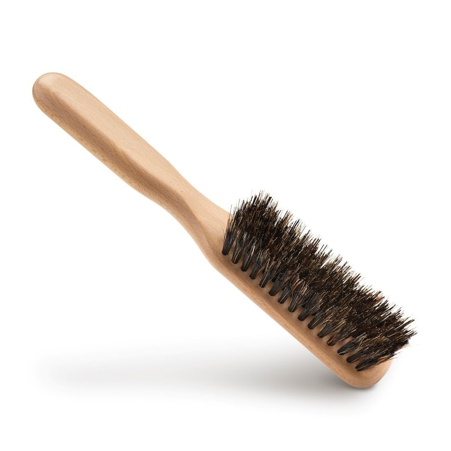 HHUUMM HHUUMM Szczotka do włosów (dzik, miękka, prostokąt) Drewniane szczotki do włosów 80 g