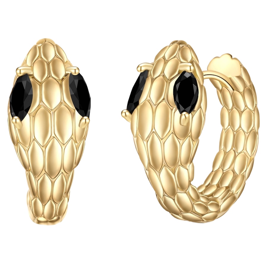 Yokoamii Kolczyki kólka waz z pozlacanego mosiadzu z Zirkonia Kolczyki koła 1 ct Damski