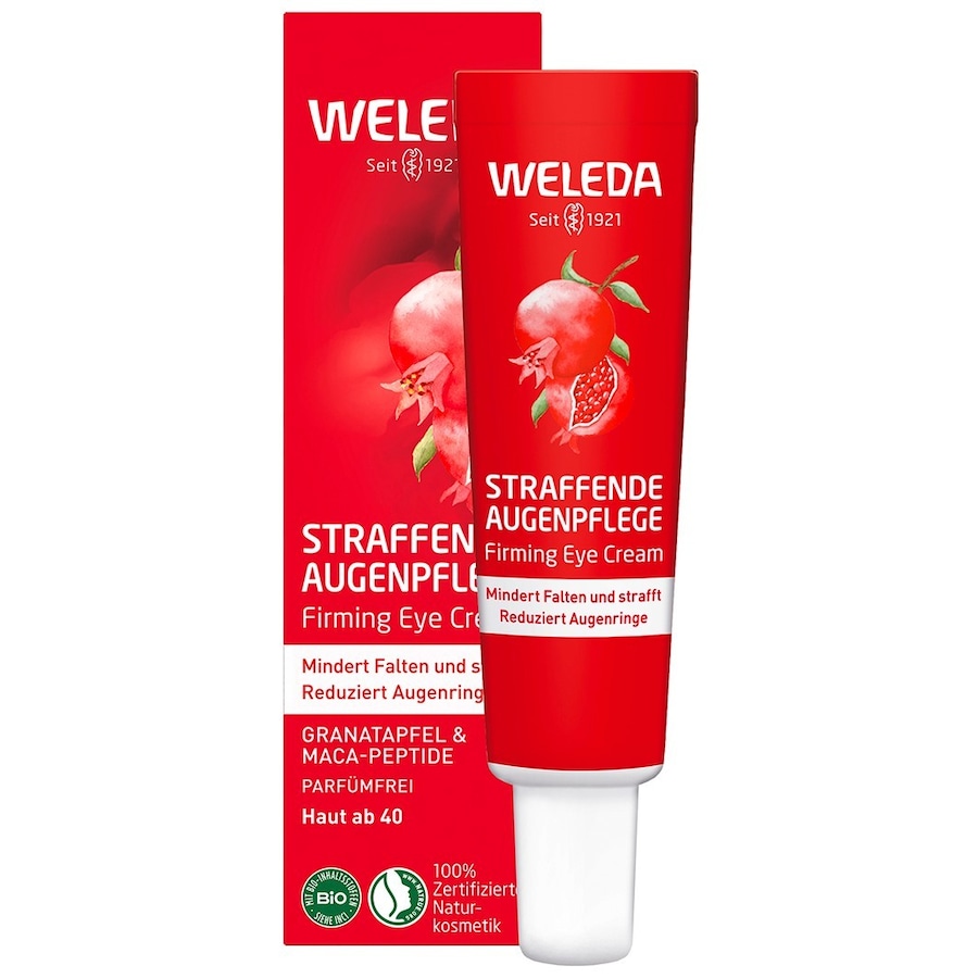 Weleda Granat Firming Eye Cream Kremy pod oczy 12 ml Damski