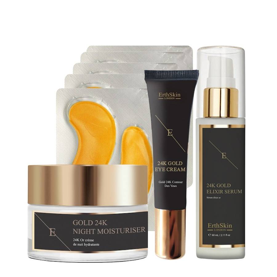 ErthSkin London Kompletuje zestaw 24K Eye Revival Serum przeciwzmarszczkowe 1 ct Damski