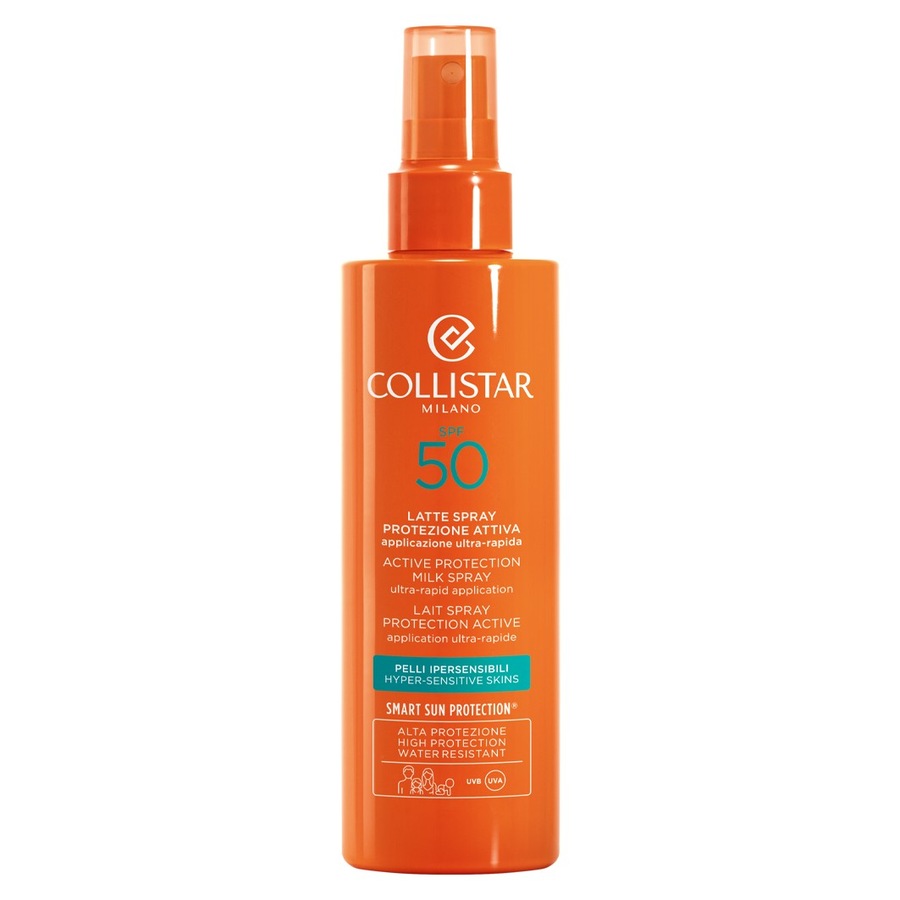 Collistar Abbronzatura Perfetta Active Protection Milk Spray SPF 50 Ochrona przeciwsłoneczna 200 ml