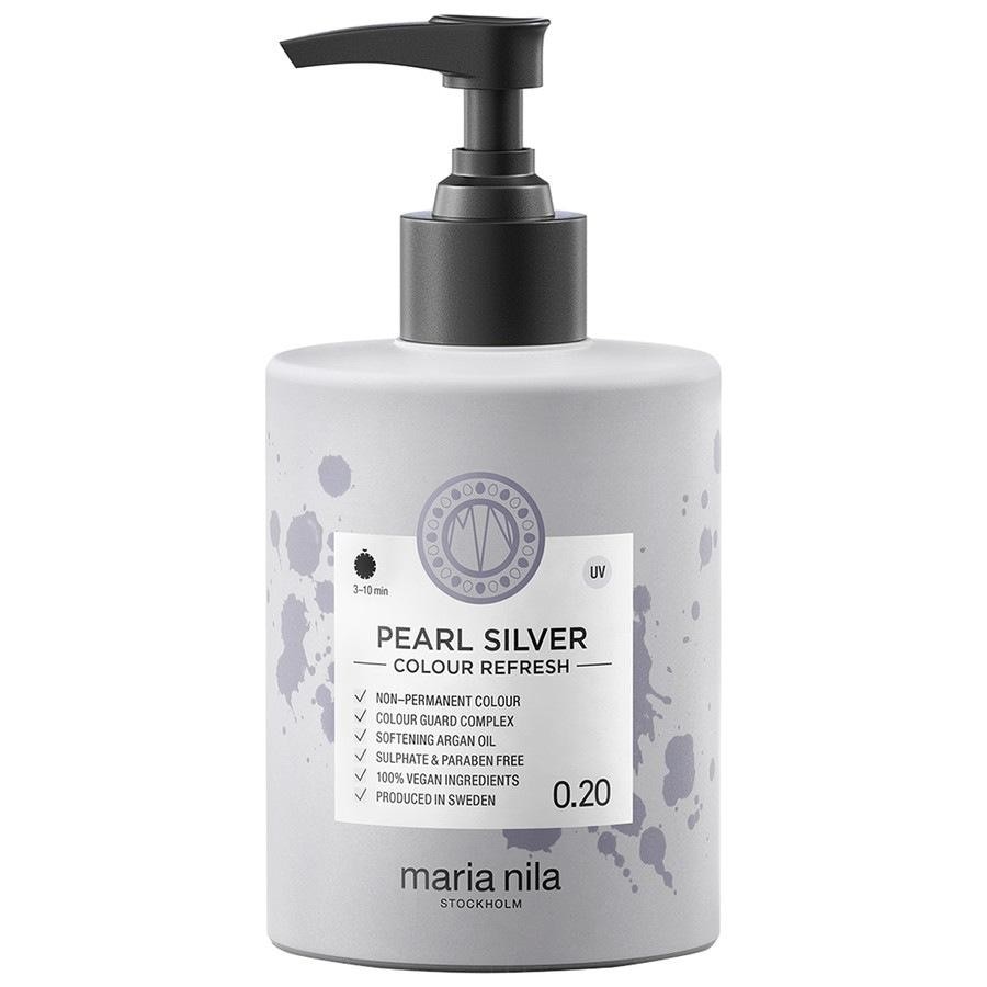 Maria Nila Colour Refresh Pearl Silver 0.20 Tonery do włosów 300 ml Biały