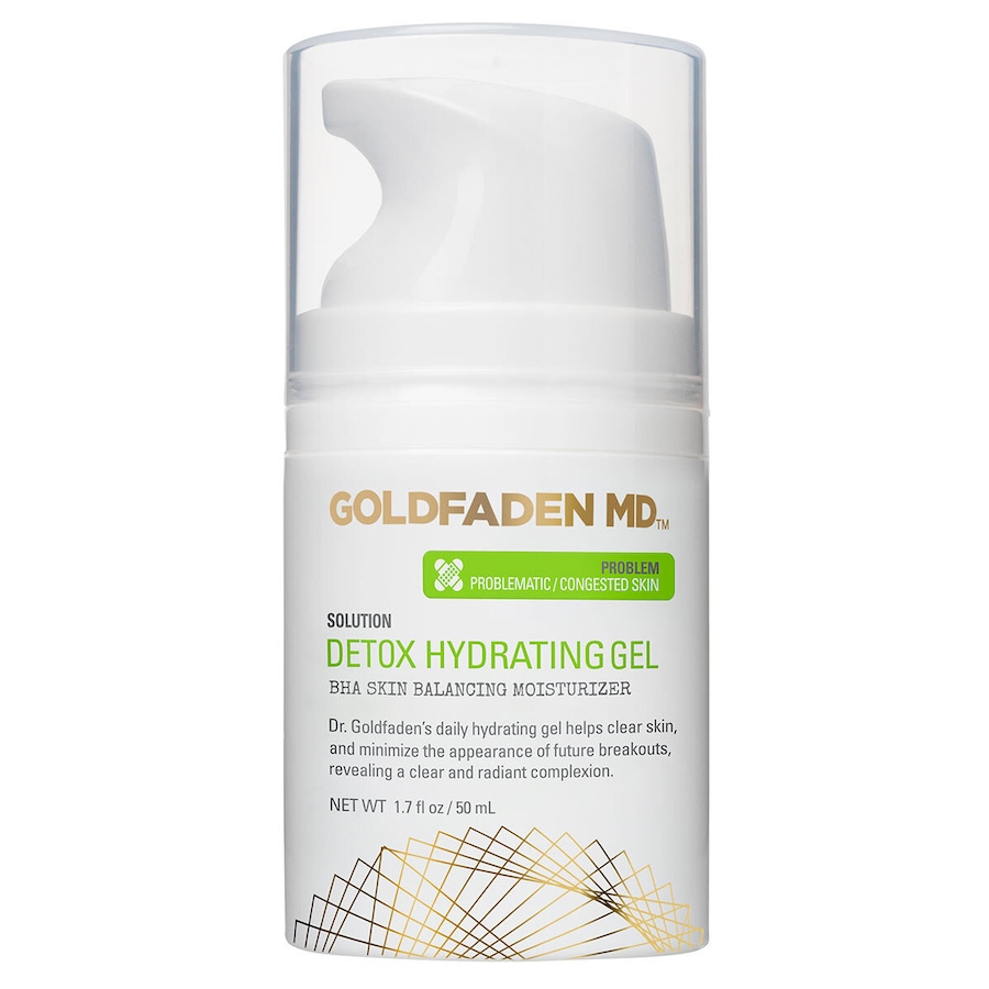Goldfaden Detox Hydrating Gel - BHA Skin Balancing Moisturizer Kremy do twarzy 50 ml