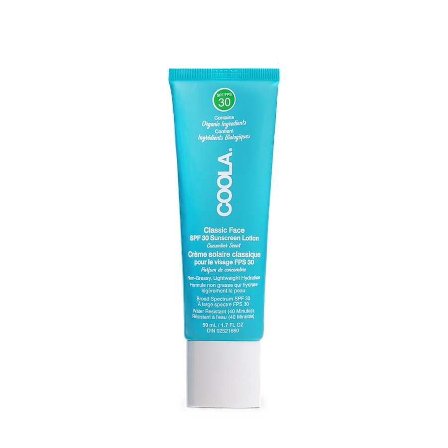 Coola Cucumber Classic Face Sunscreen SPF 30 Ochrona przeciwsłoneczna 50 ml