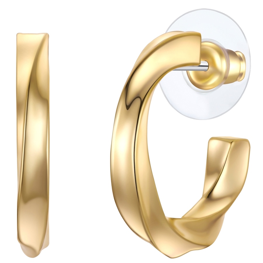 Yokoamii Kolczyki z Stop metali w Żółte złoto Kolczyki koła 1 ct Damski