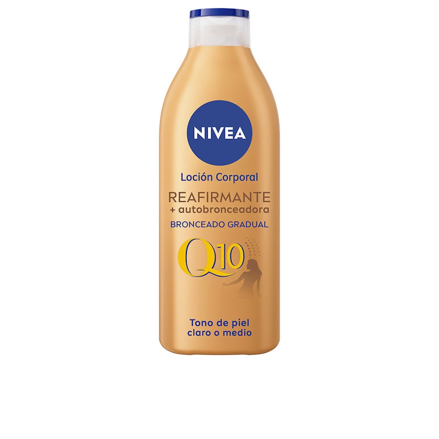 NIVEA Q10+ UJĘDRNIAJĄCY + samoopalający balsam do ciała Balsamy do ciała 400 ml