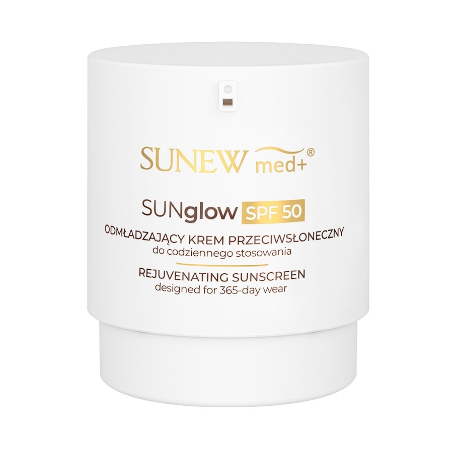 Sunewmed+ SUNGLOW SPF50 ODMŁADZAJĄCY KREM PRZECIWSŁONECZNY (DO CODZIENNEGO STOSOWANIA) Kremy do twarzy 80 ml