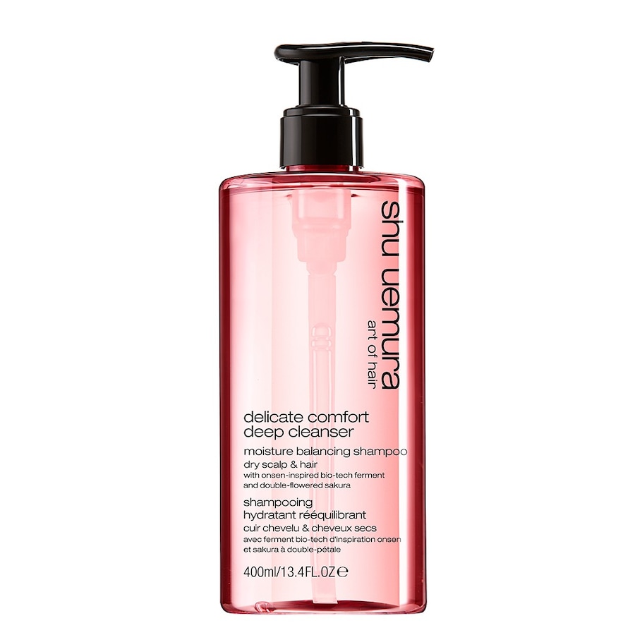 Shu Uemura Cleansing Oils Deep Cleanser Delicate Comfort Szampony 400 ml