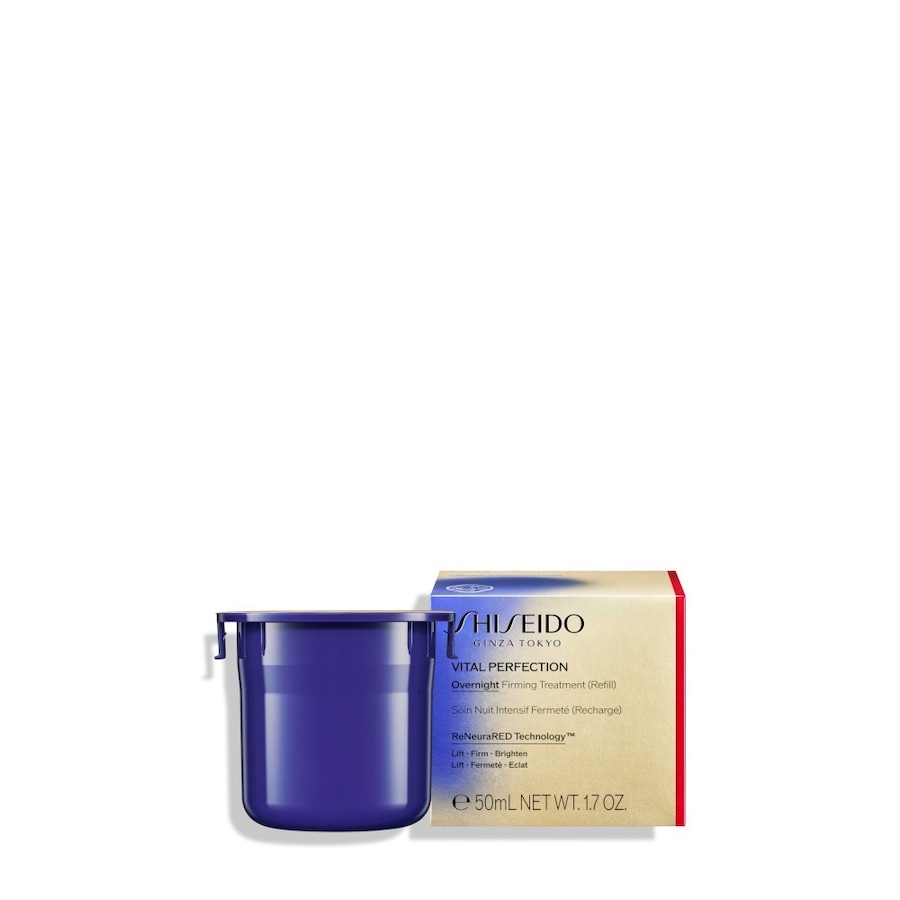 Shiseido Vital Perfection Overnight Firming Treatment Maseczki przeciwzmarszczkowe 50 ml Damski