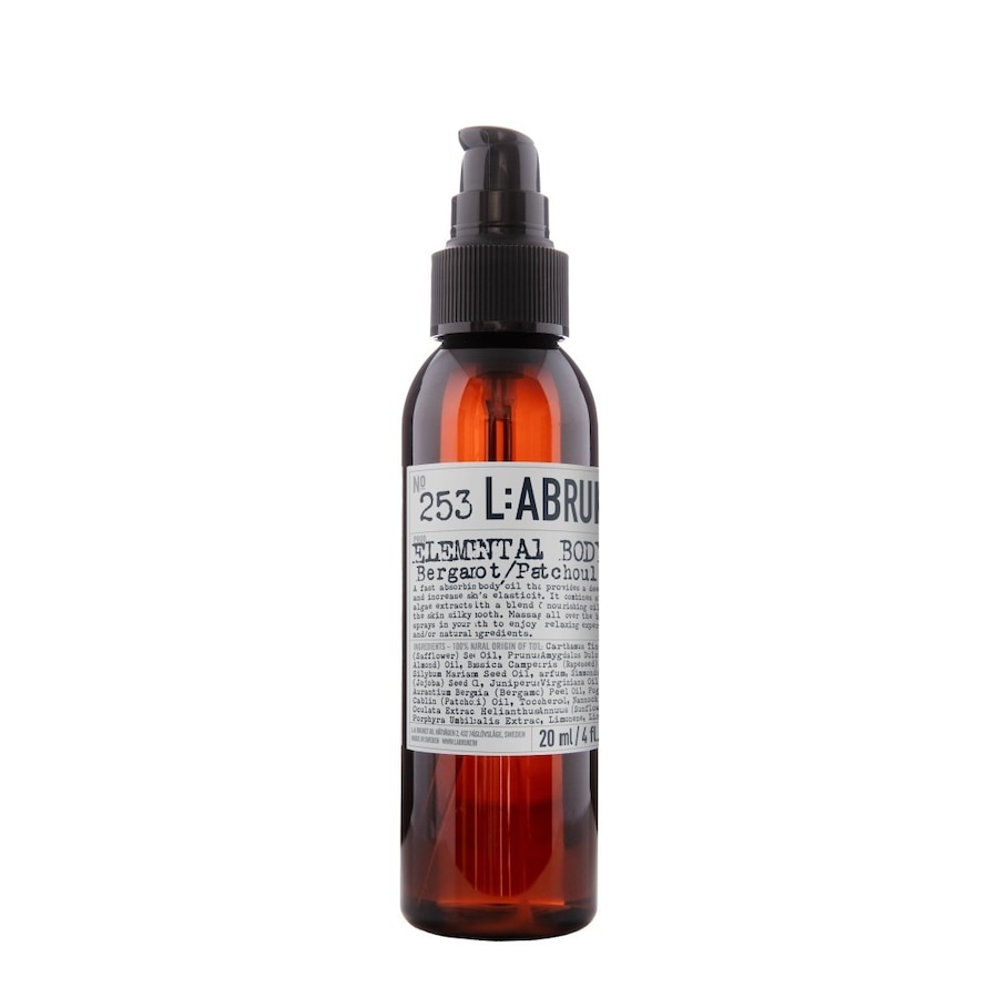 L:A BRUKET No. 253 Elemental Body oil Bergamot/Patchouli Olejki do ciała 190 ml