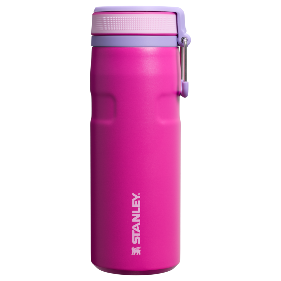 Stanley Kubek ze słomką 0,47L - 0,47L - ICEFLOW™ BOTTLE TWIST FLIP 2.0 Butelki 1 ct Różowy