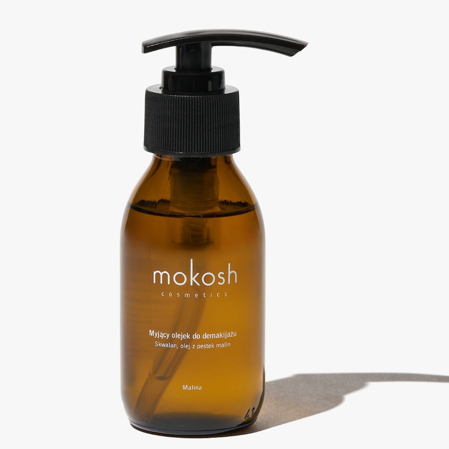 Mokosh Myjący olejek do demakijażu Skwalan, olej z pestek malin Olejki oczyszczające 100 ml
