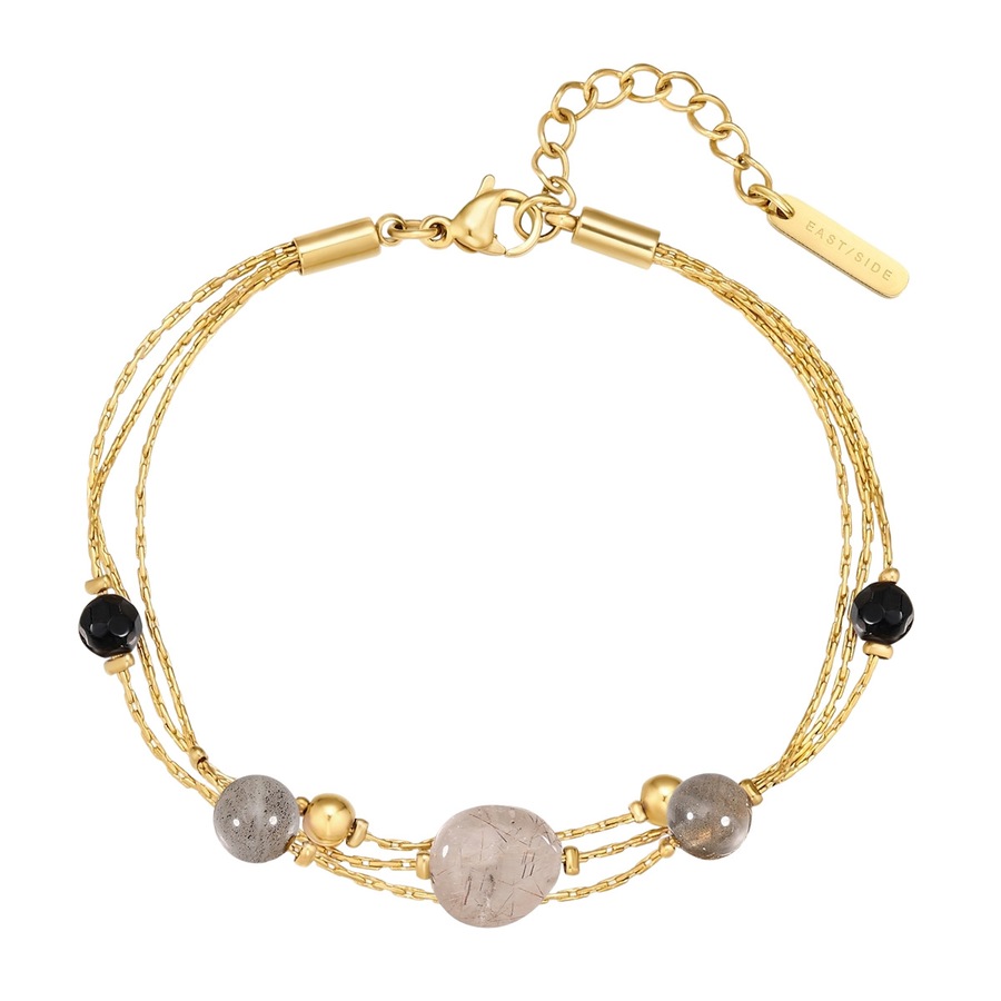 EASTSIDE Bransoletka Stal nierdzewna Żółte złoto Bransoletki 1 ct Damski