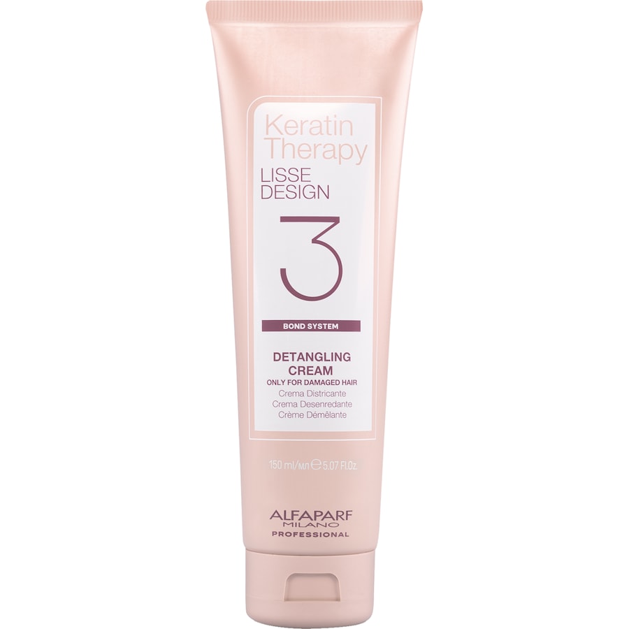 ALFAPARF MILANO Keratin Therapy Lisse Design Detangling Cream Kremy do stylizacji włosów 150 ml Damski