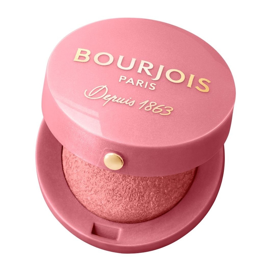 Bourjois Bourjois Little Round Pot trwały róż do policzków z lusterkiem i pędzelkiem nr 17 Rose Poupée, 2g Róż do policzków 34 - ROSE D'OR