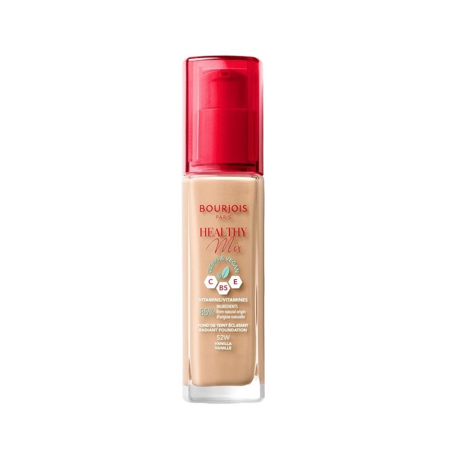 Bourjois Healthy Mix rozświetlająco- nawilżający podkład z witaminami Podkłady 30 ml 52 Vanilla
