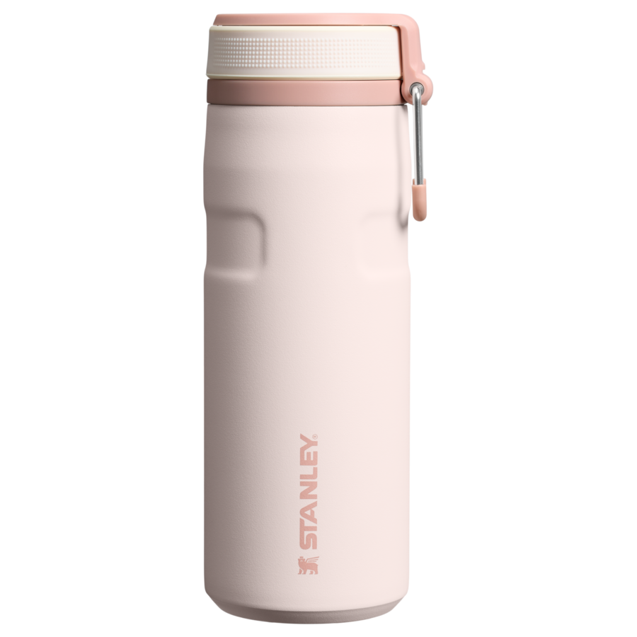 Stanley Kubek ze słomką 0,47L - 0,47L - ICEFLOW™ BOTTLE TWIST FLIP 2.0 Butelki 1 ct Koralowy