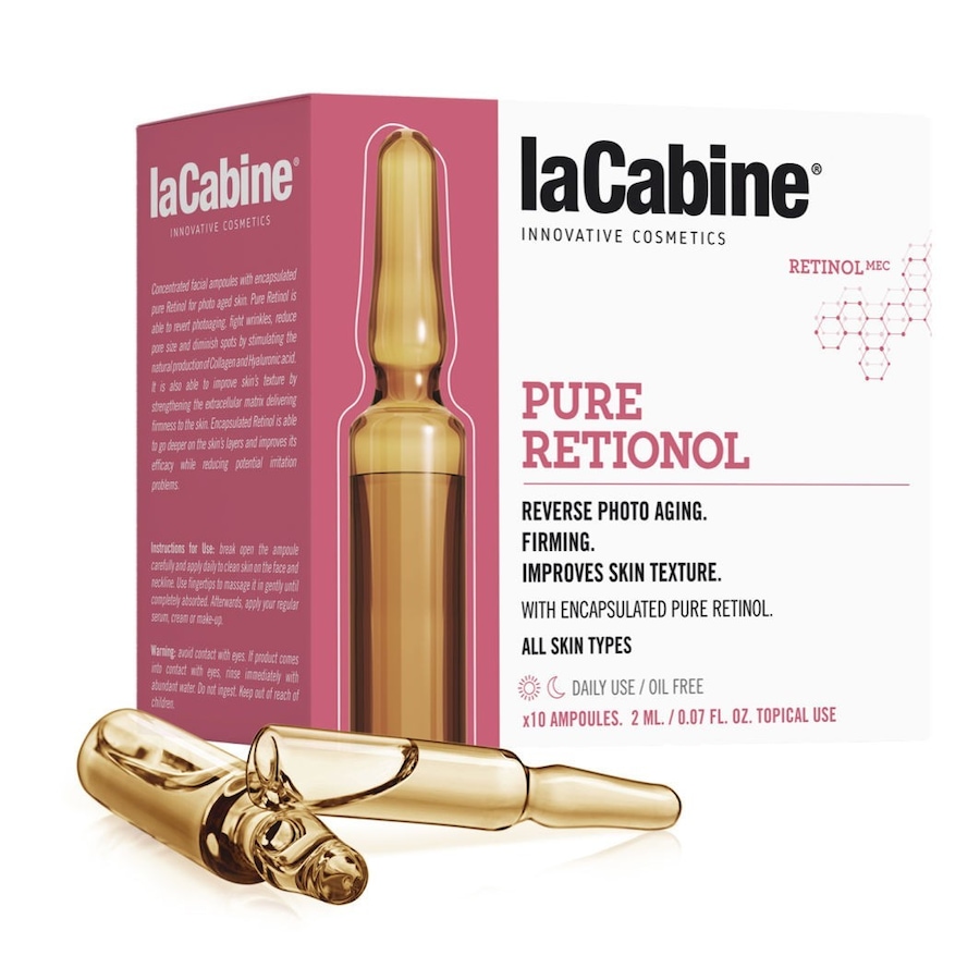 La Cabine ampułki do twarzy PURE RETINOL Serum nawilżające 2 ml