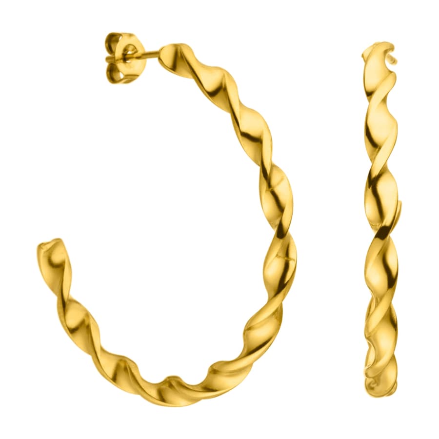 Purelei Purelei Kolczyki Kaula Creole Kolczyki koła 1 ct Damski