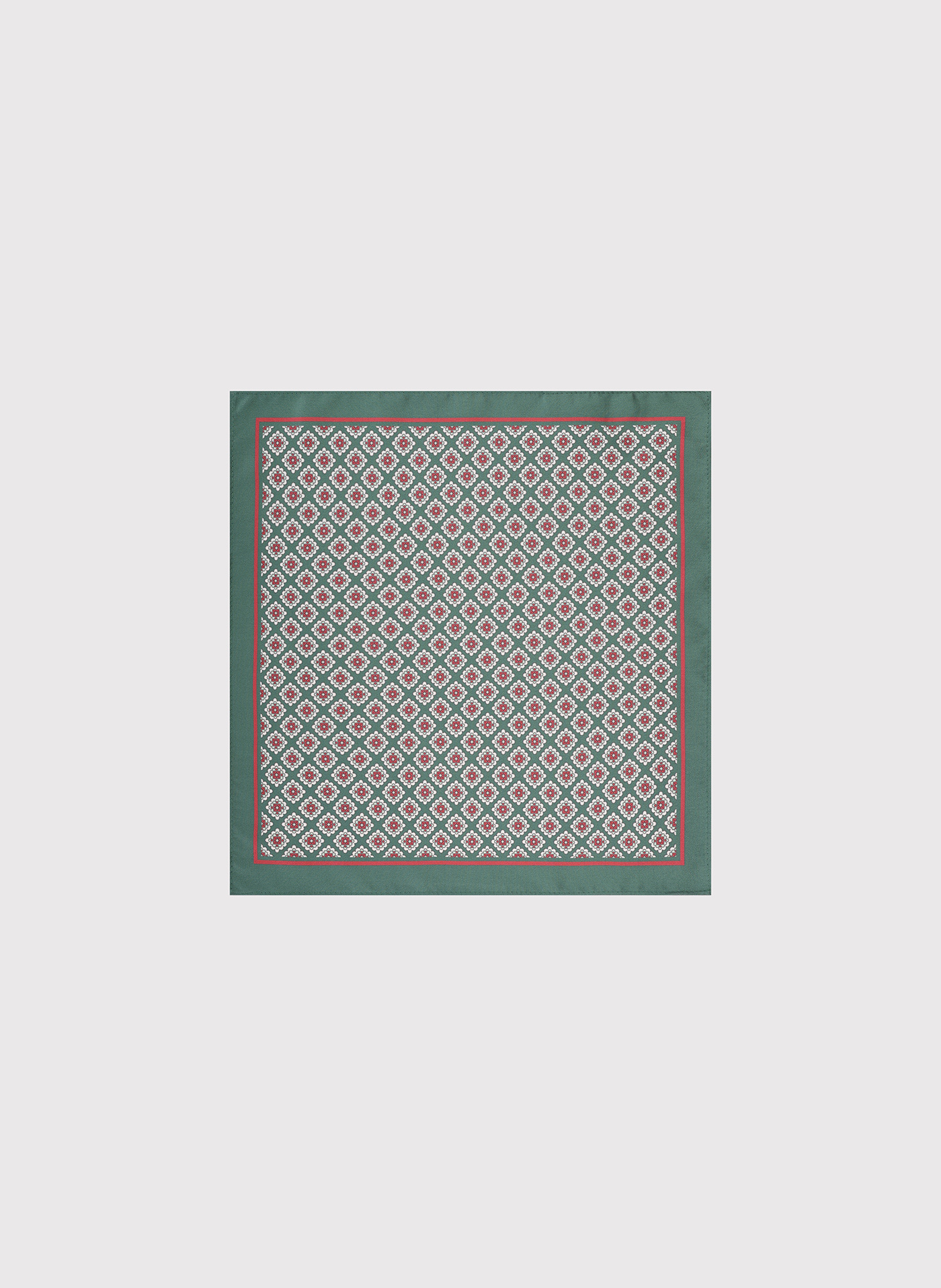 PAKO LORENTE – Zielona poszetka w mikrowzór