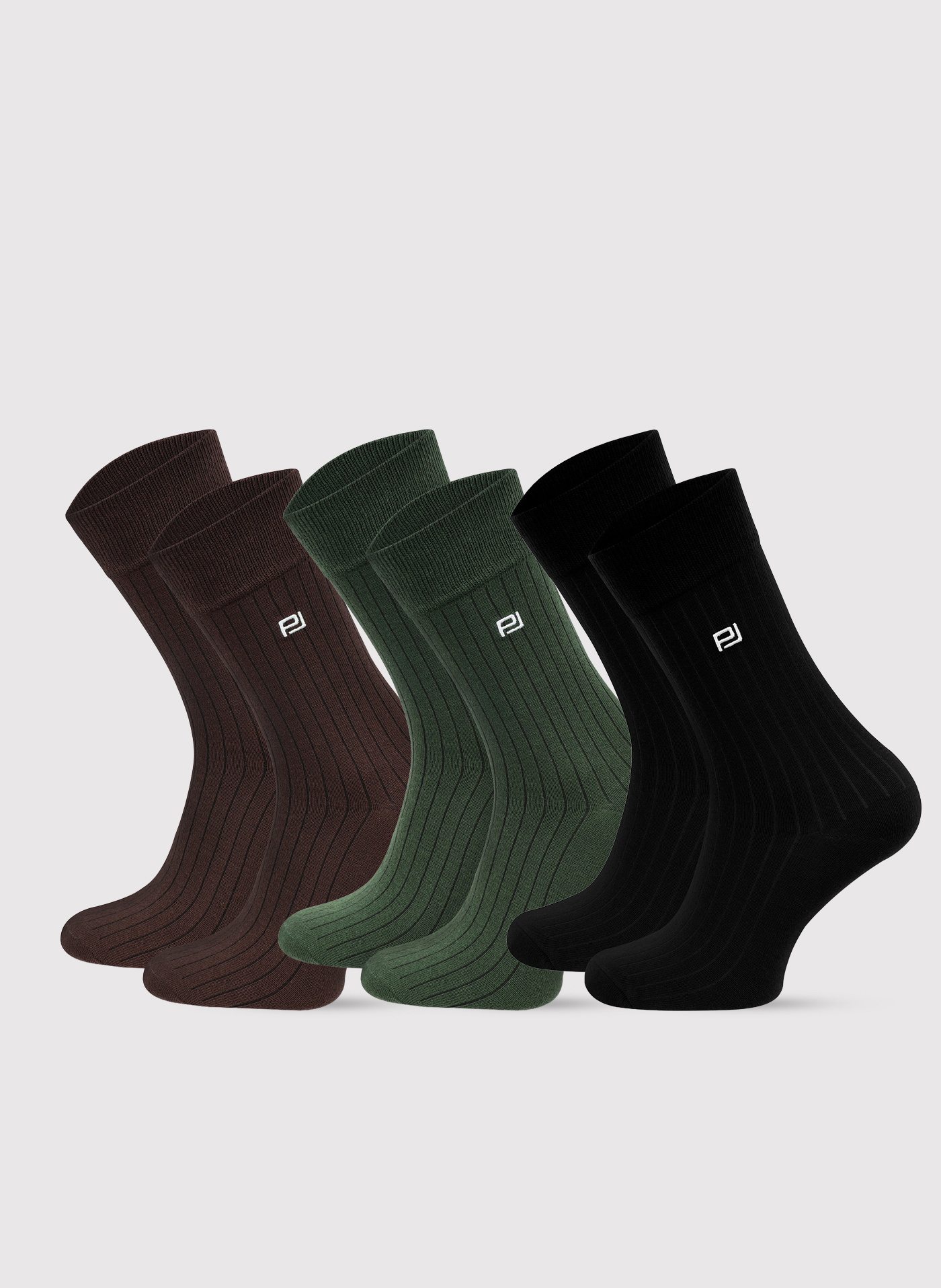 PAKO LORENTE - Zestaw skarpet męskich w prążek