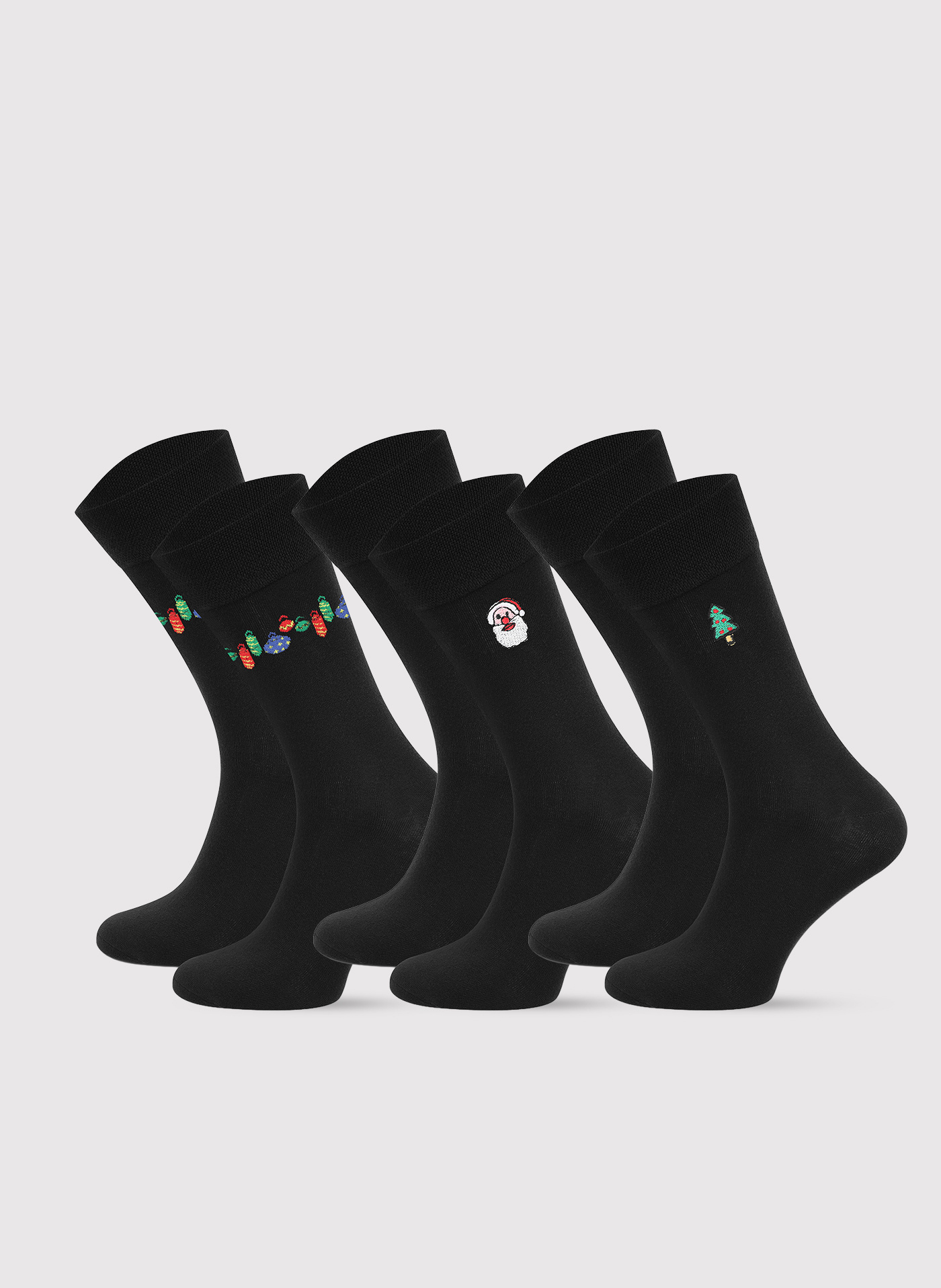 PAKO LORENTE - Zestaw skarpet męskich w świąteczne wzory