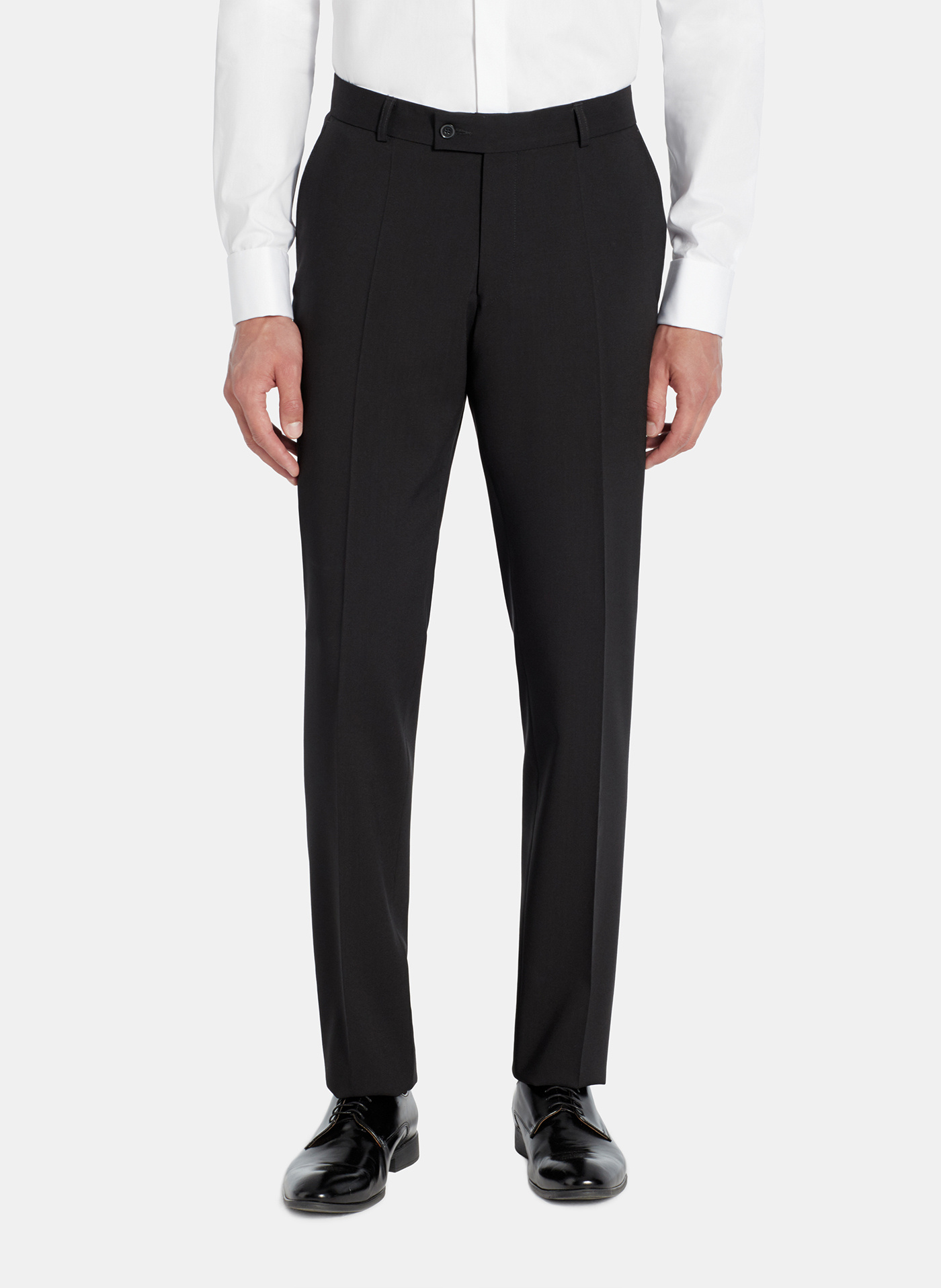 PAKO LORENTE - Czarne spodnie smokingowe