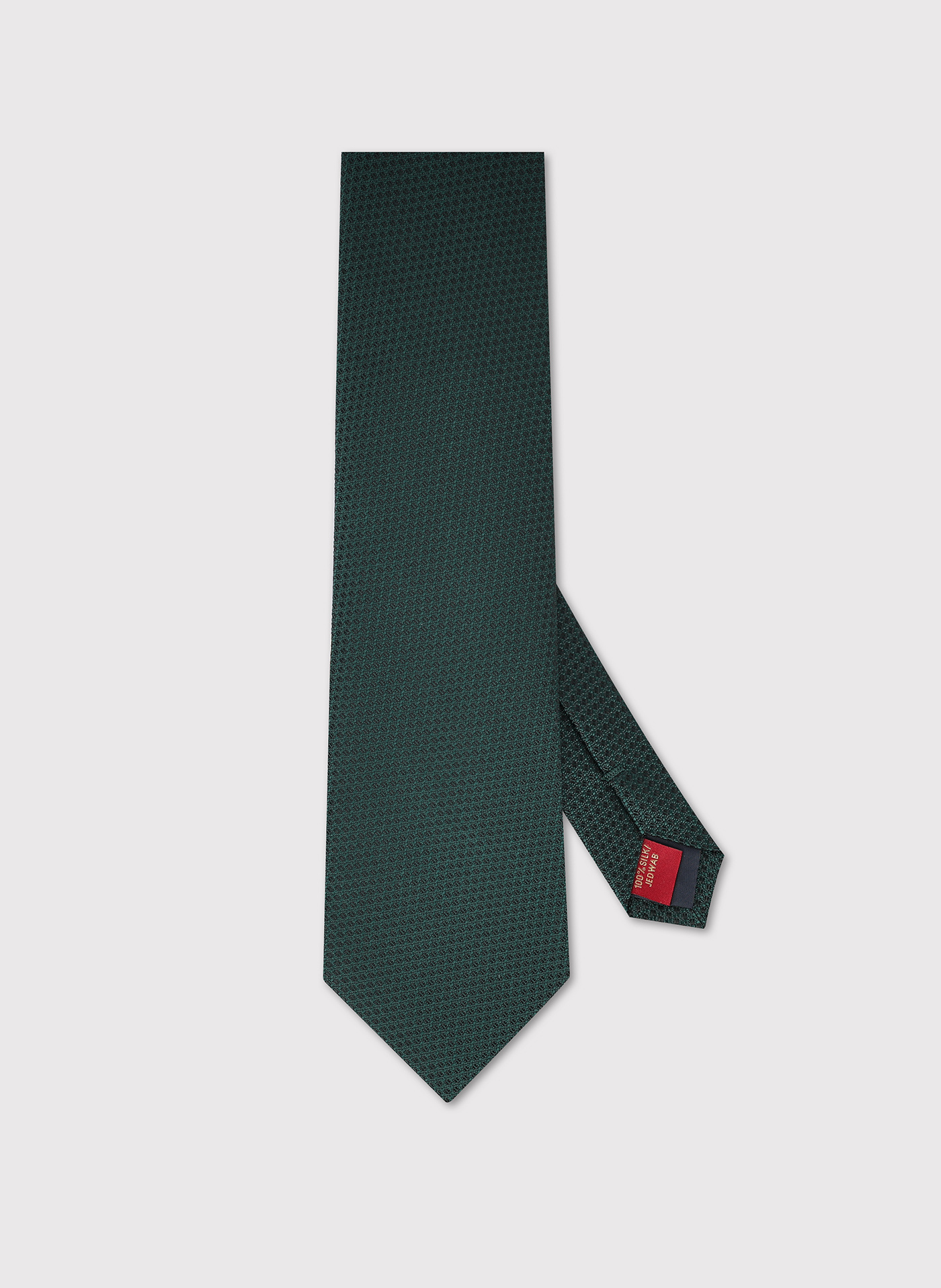 PAKO LORENTE – Jedwabny zielony krawat