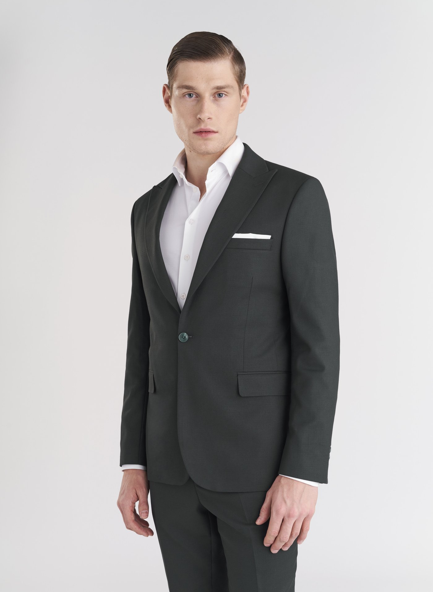 PAKO LORENTE – Zielona jednorzędowa marynarka męska