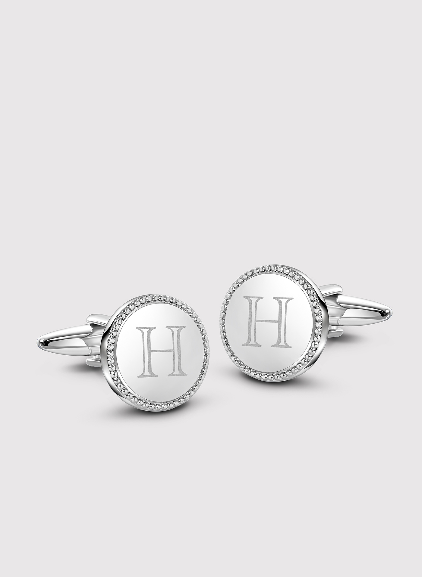 PAKO LORENTE – Srebrne spinki do mankietów