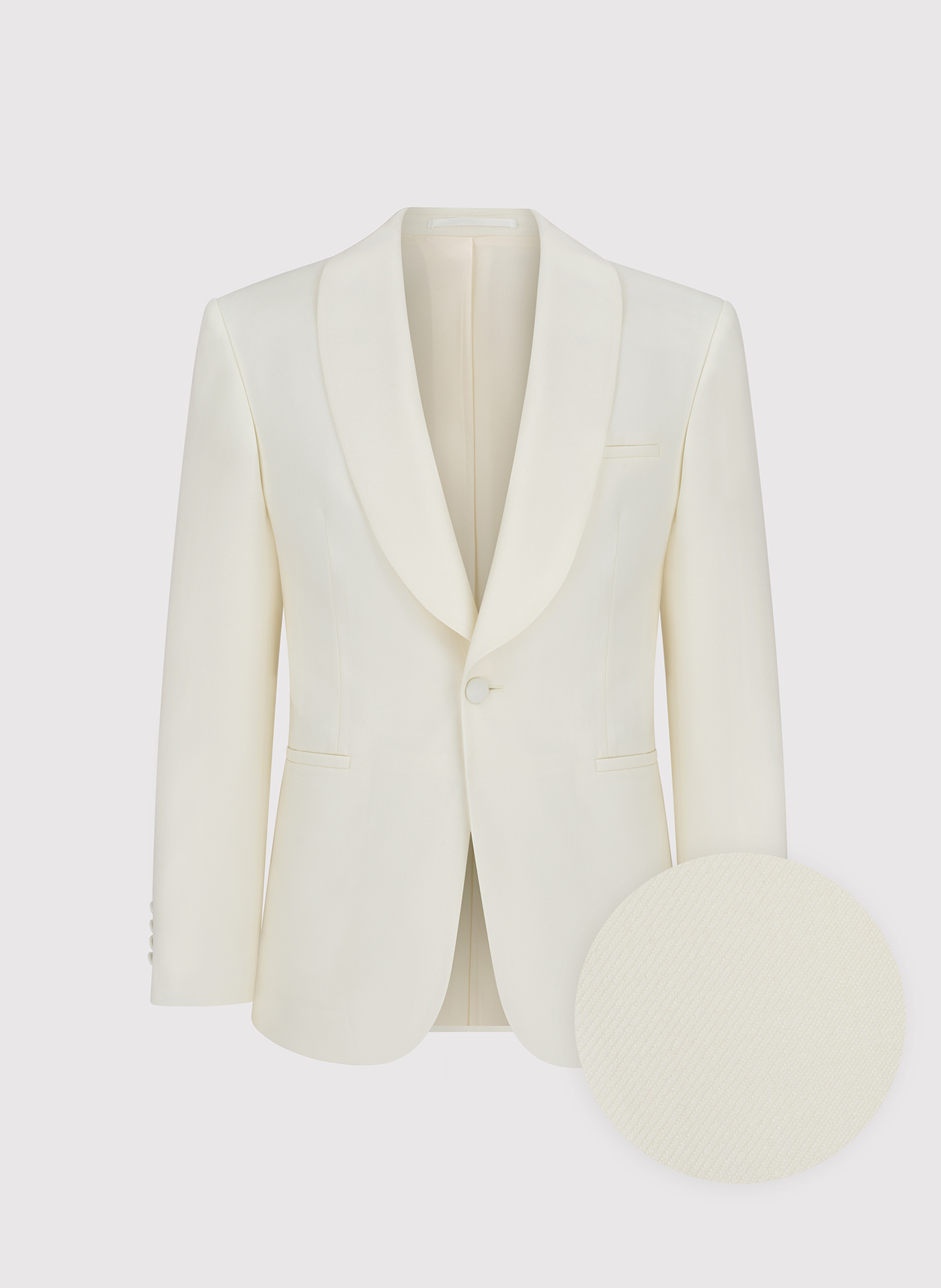 PAKO LORENTE – Marynarka smokingowa w jasnym beżowym kolorze