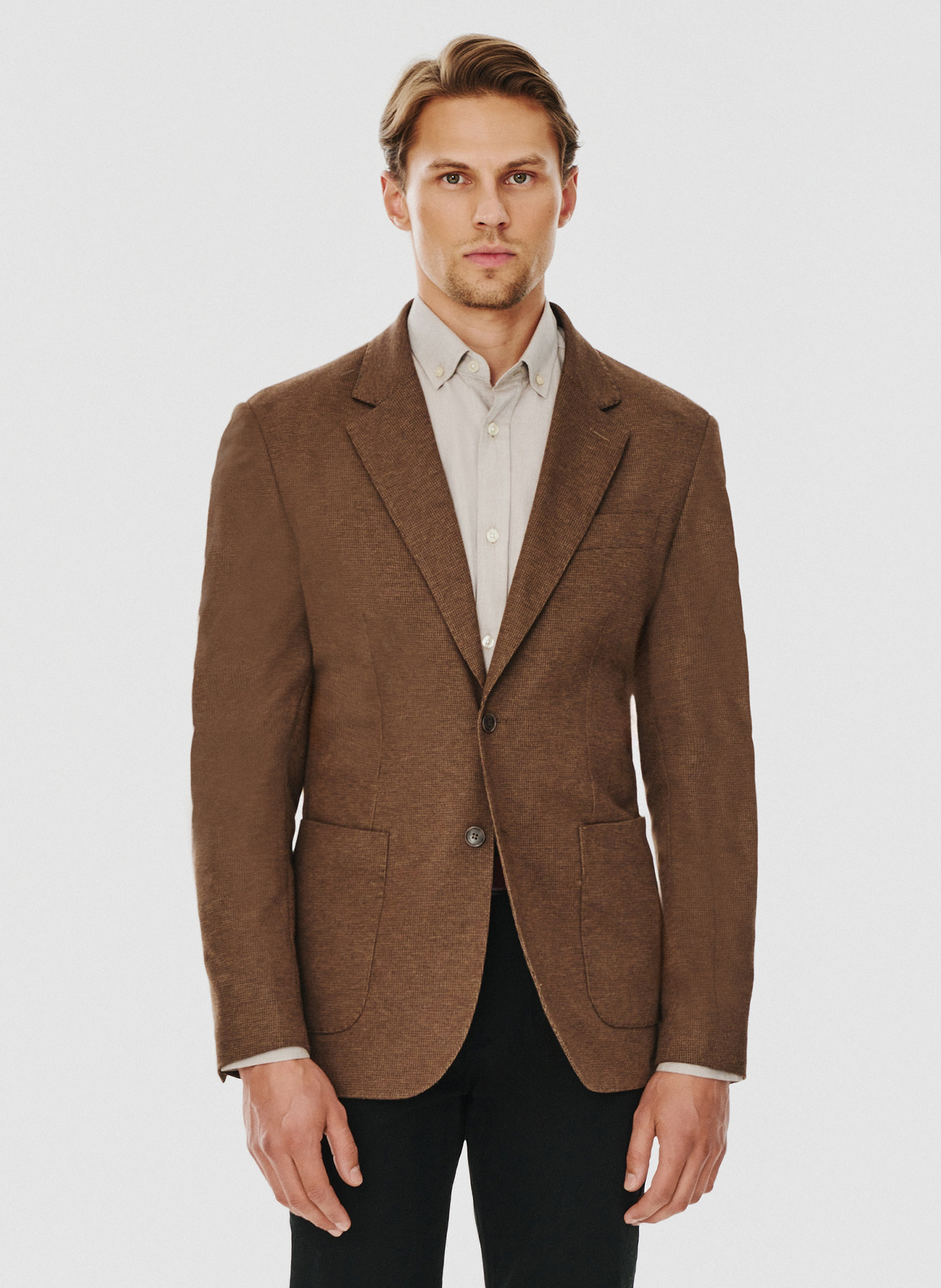 PAKO LORENTE – Brązowa marynarka męska