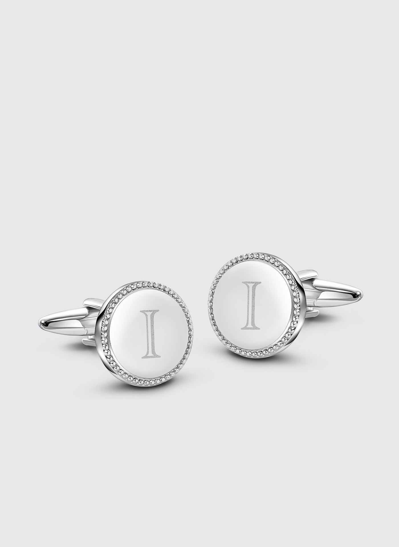 PAKO LORENTE – Srebrne spinki do mankietów