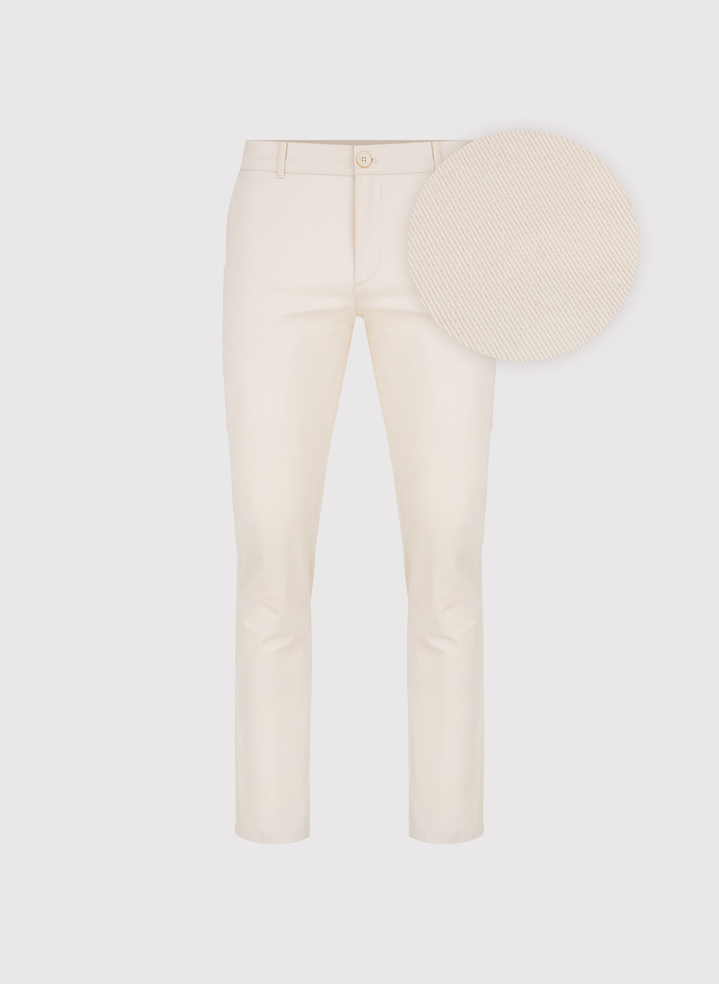 PAKO LORENTE – Beżowe spodnie chino