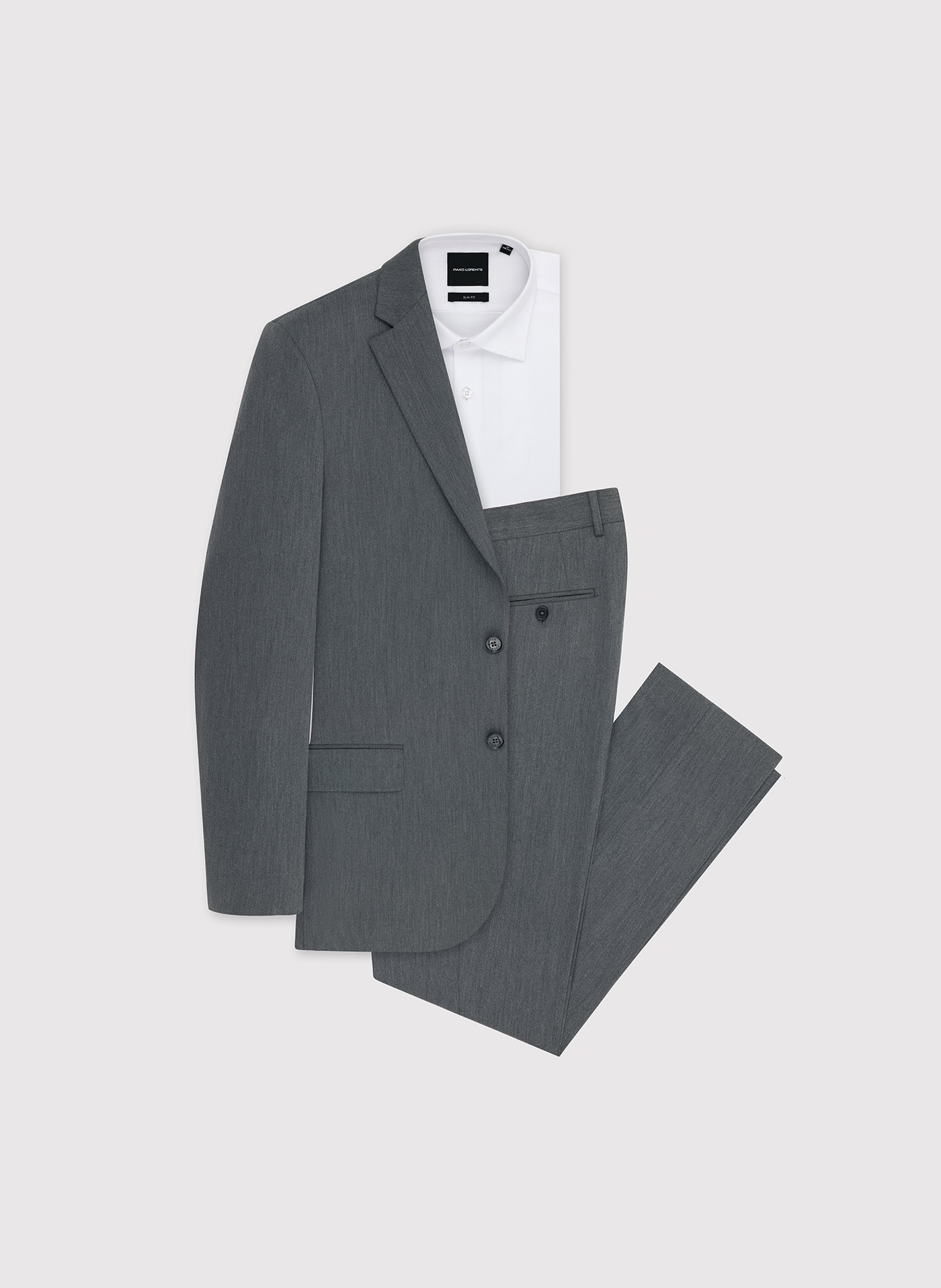 PAKO LORENTE – Szary garnitur męski