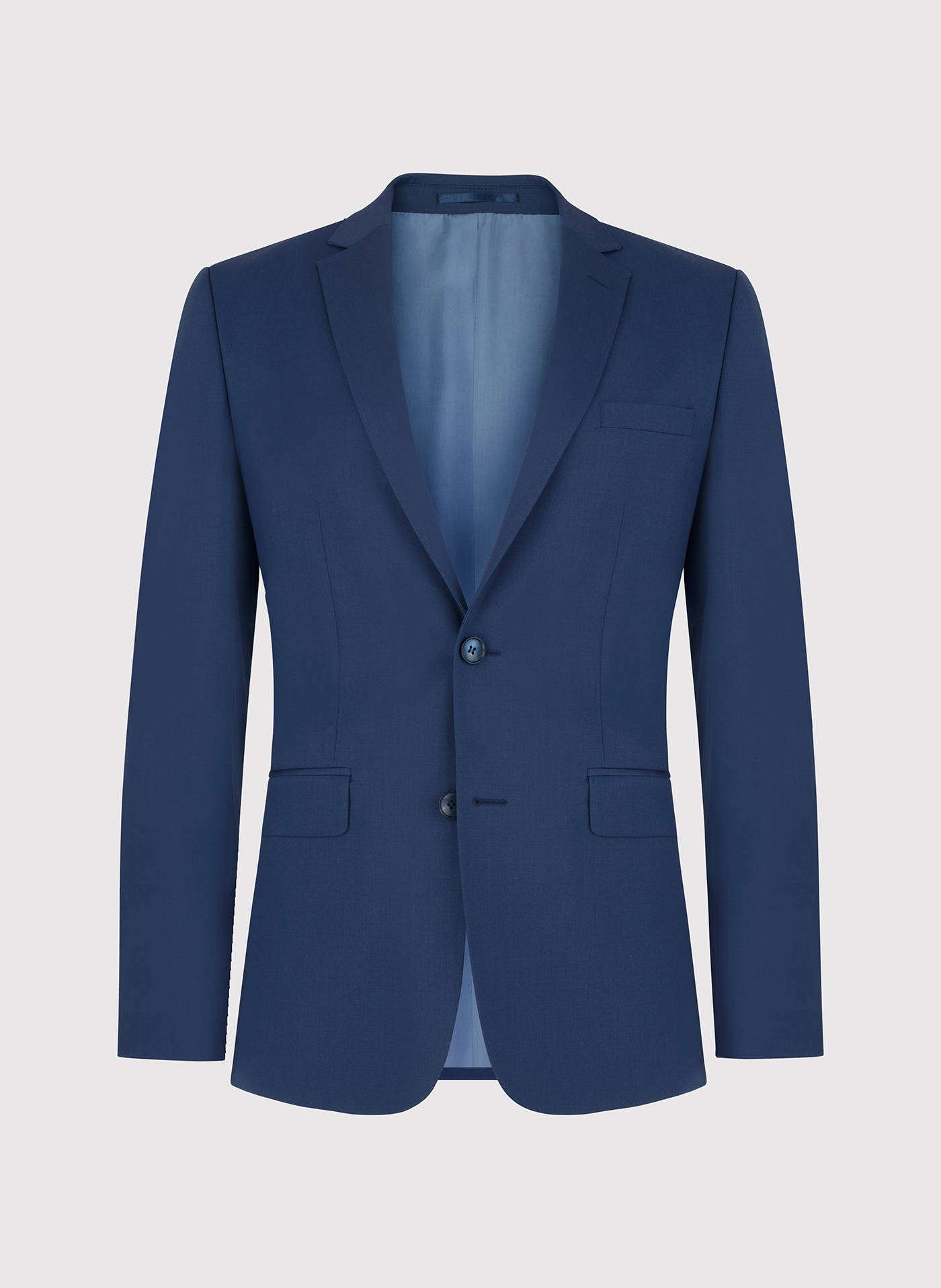 PAKO LORENTE – Wełniana marynarka garniturowa w kolorze niebieskim