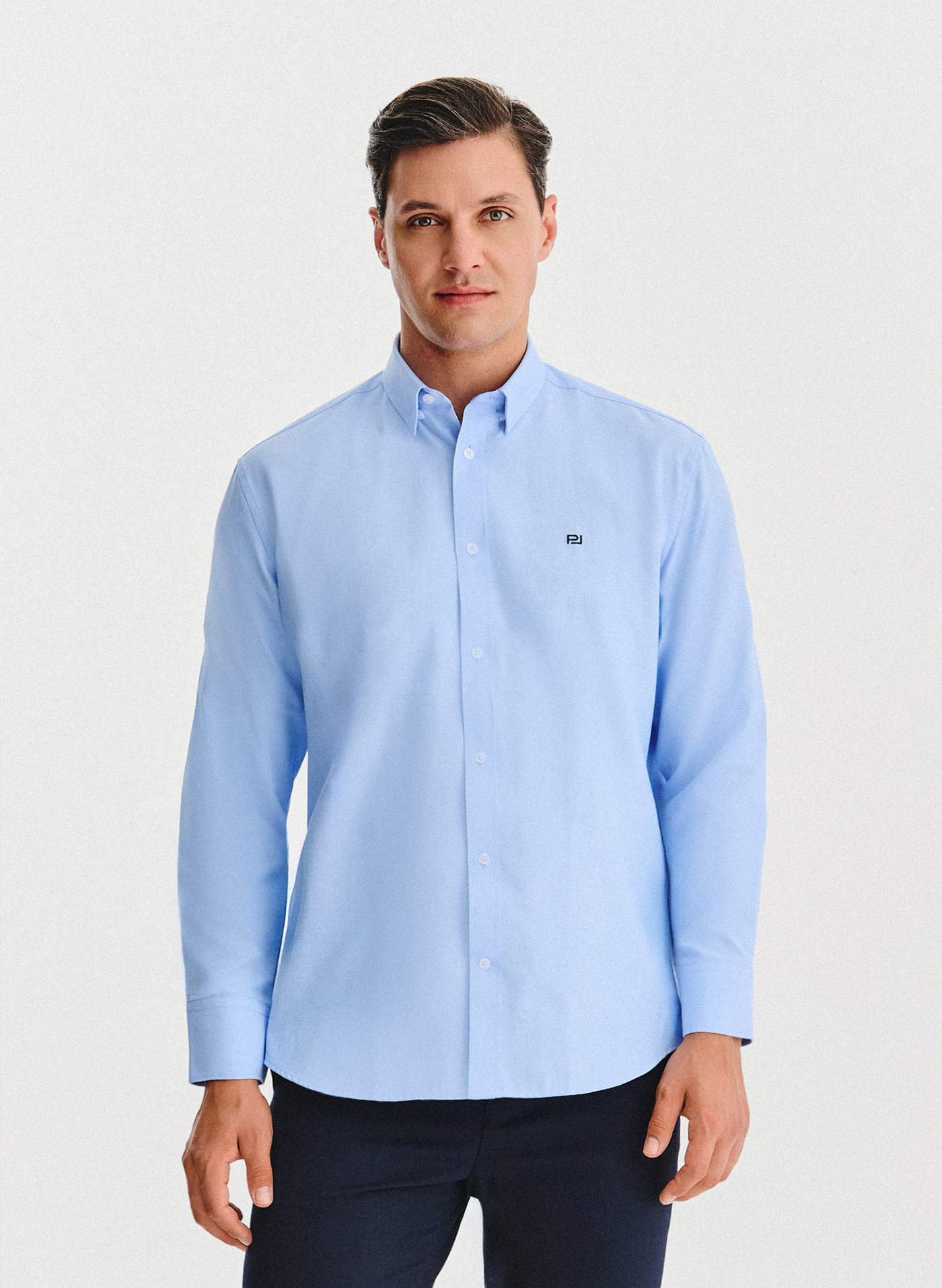 PAKO LORENTE - Niebieska koszula męska