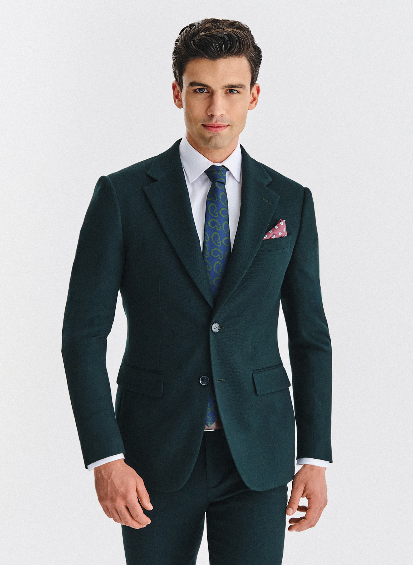 PAKO LORENTE – Zielona marynarka garniturowa