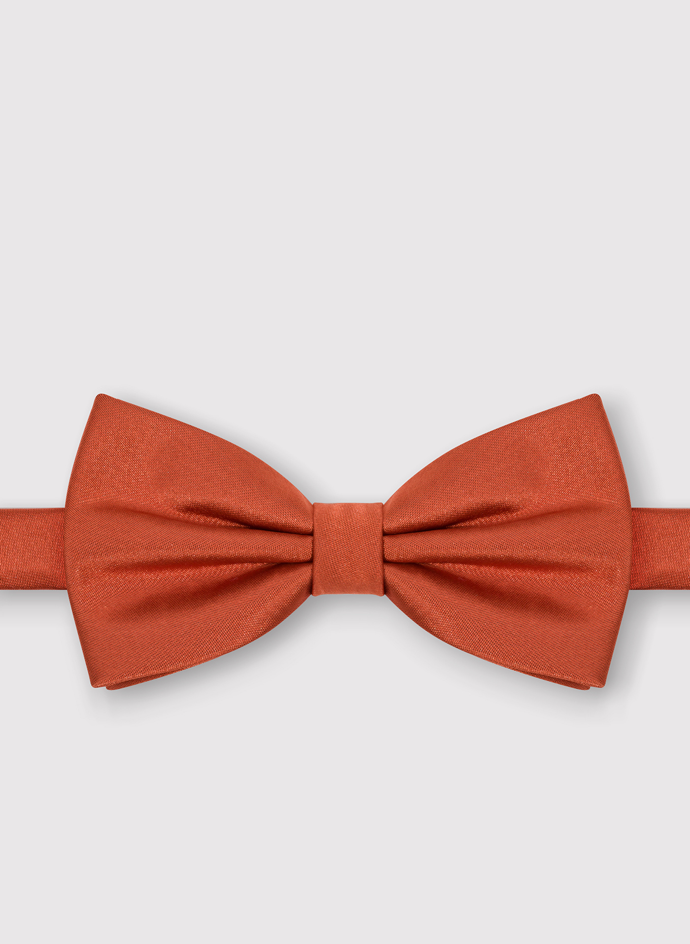 PAKO LORENTE – Gładka mucha męska w kolorze pomarańczowym