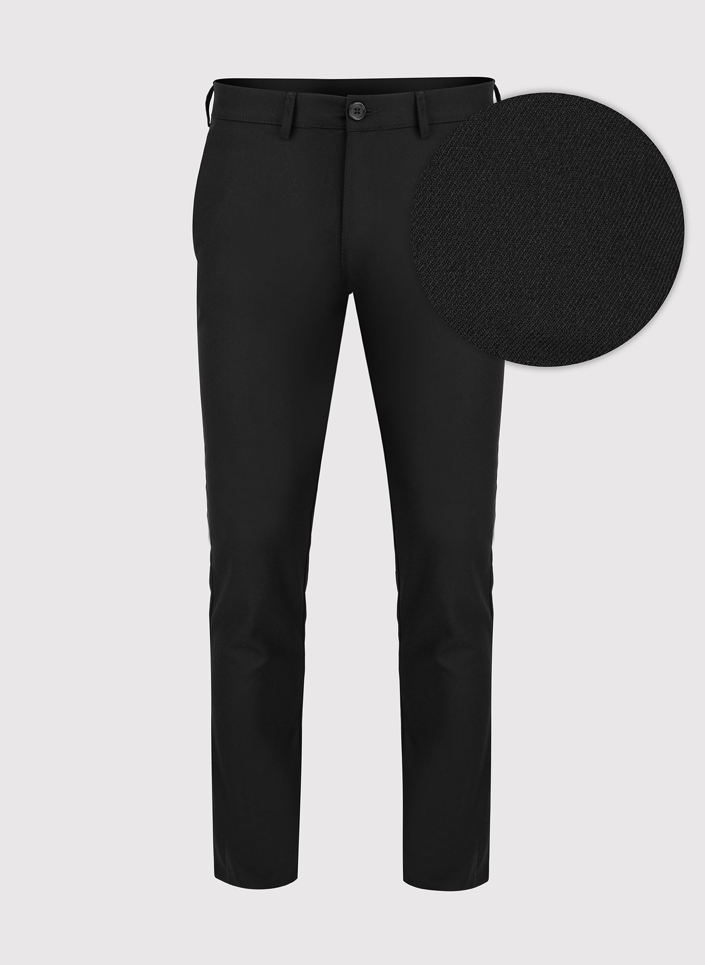 PAKO LORENTE – Spodnie męskie czarne P22WF-WX-003-C-0